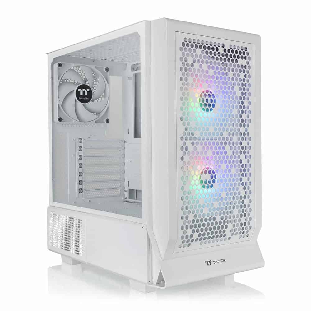 ThermalTake Ceres 330 TG ARGB Snow White Mid Tower PC Case